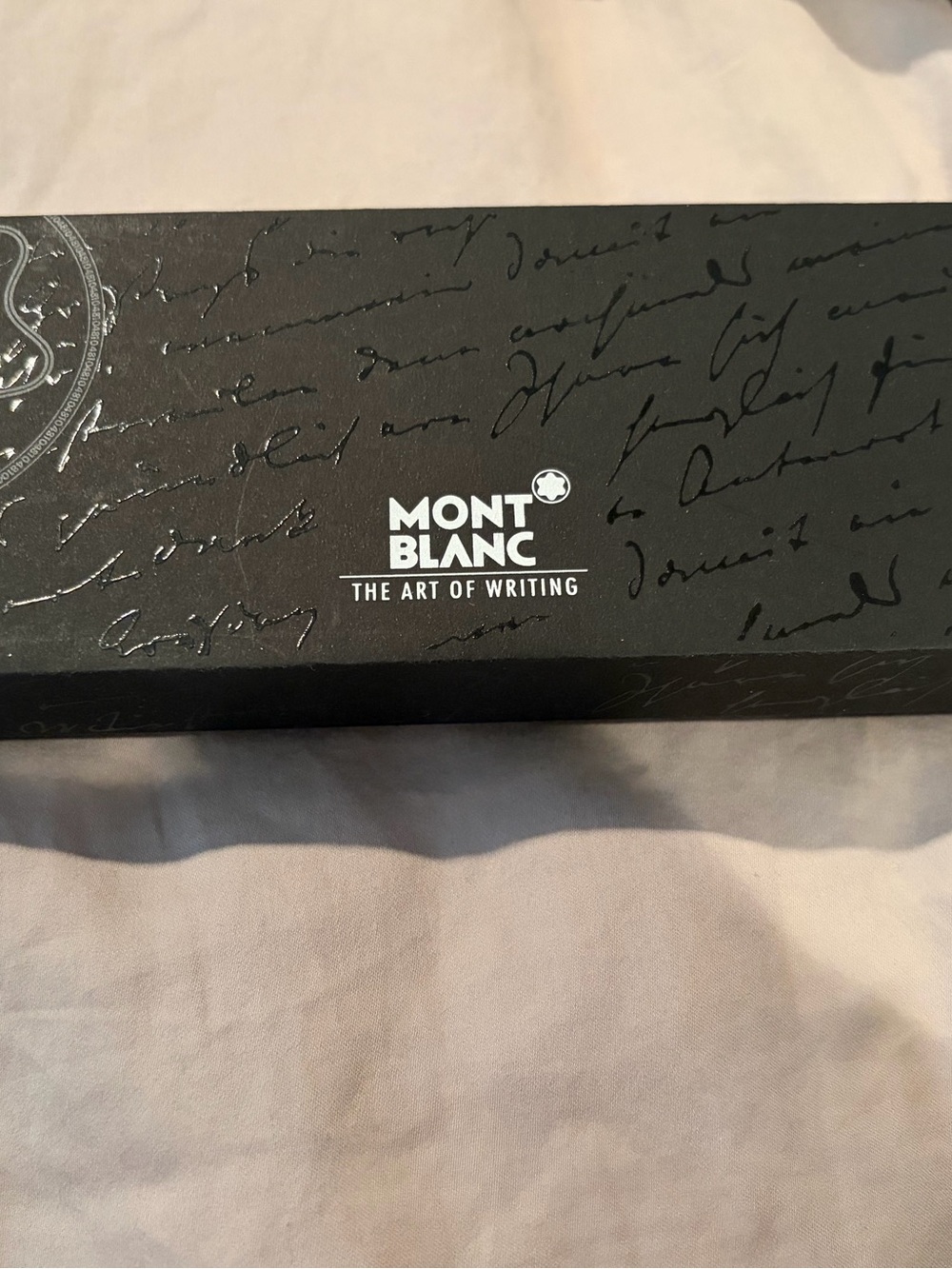 Montblanc Noblesse 18K Gold Nib Fountain Pen - Gold Striped, Box & 2 Converters - Picture 3 of 11